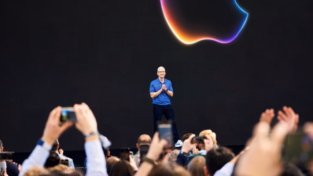 This image represents apple 16 launch event